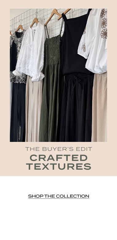 buyers edit: crafted textures